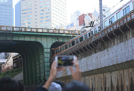 クルーズ中の写真撮影イメージ