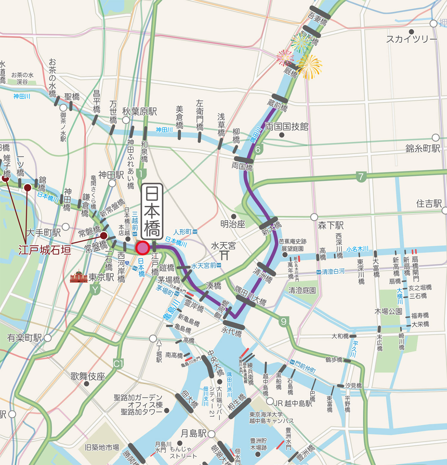 隅田川花火大会クルーズ【乗合】【貸切】