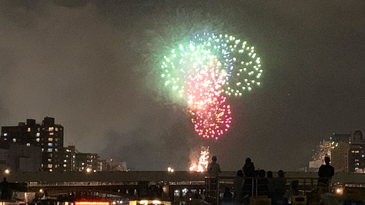 隅田川花火大会クルーズイメージ写真