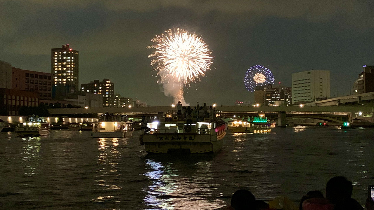 隅田川花火大会クルーズイメージ写真