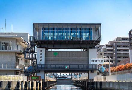 水上エレベーター体験クルーズ90分コース